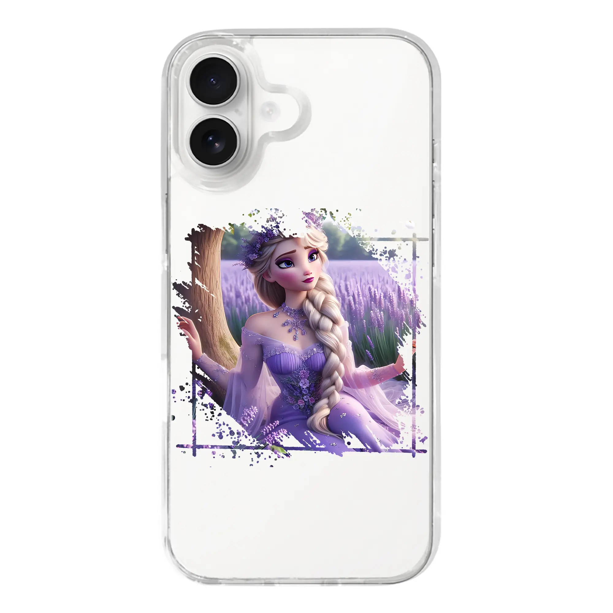 アナと雪の女王(Frozen) グッズ エルサ(Elsa) - iPhone 17シリーズ 透明スマホケース – 薄型・耐衝撃・精密フィット保護カバー